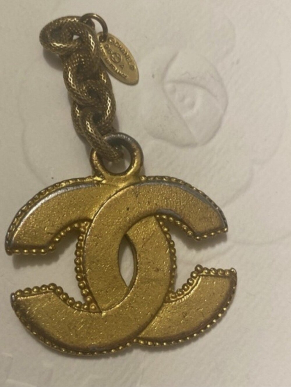 Vintage Chanel Key Ring